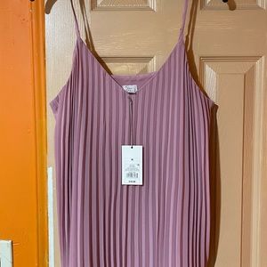 A night in town dressy tank blouse
